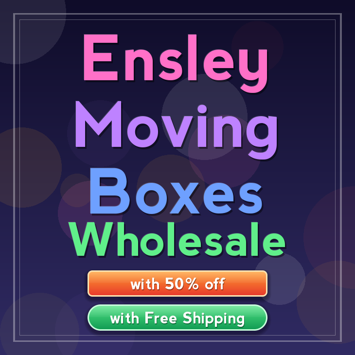 Ensley moving boxes