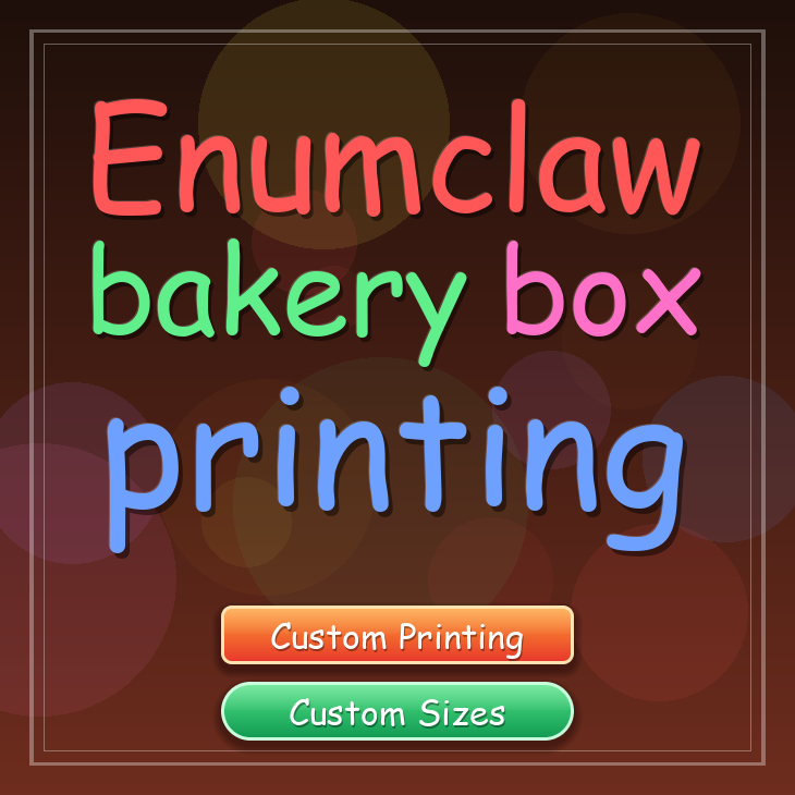 Enumclaw bakery box printing