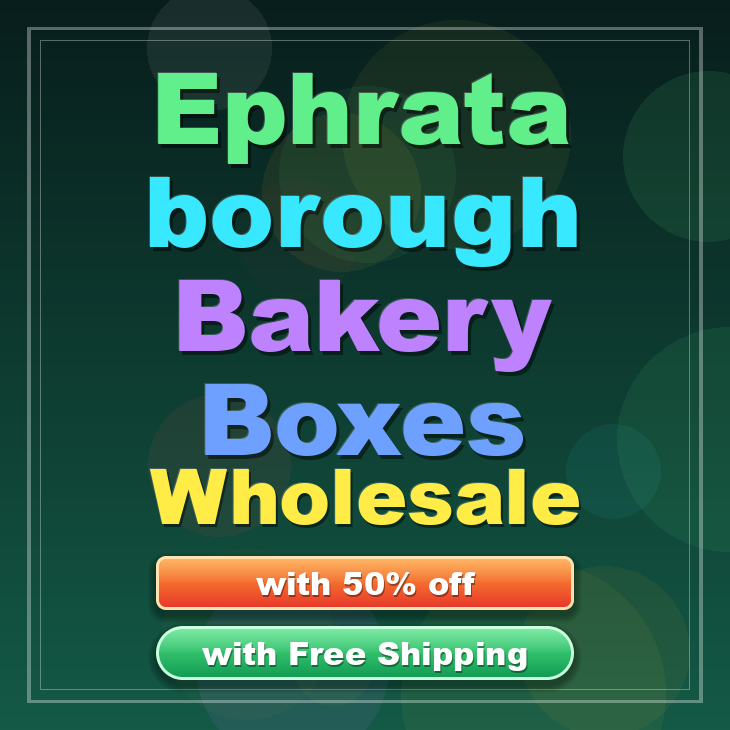 Ephrata Borough bakery boxes