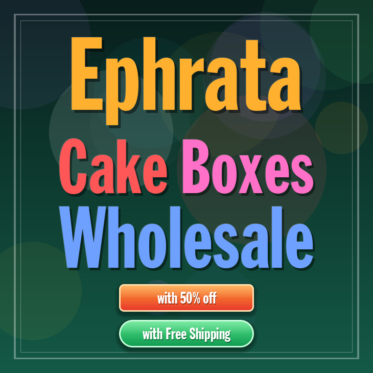 Ephrata cake boxes