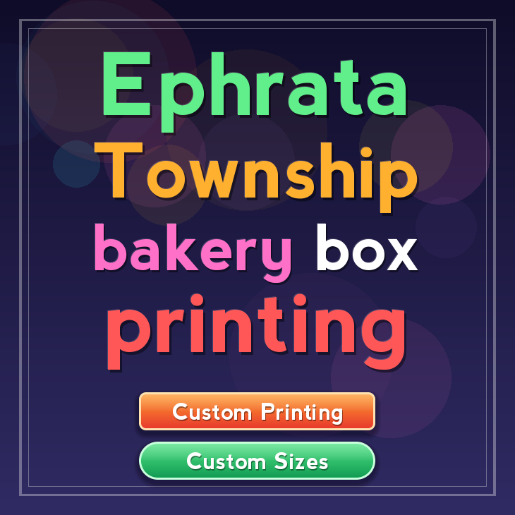Ephrata Township bakery box printing