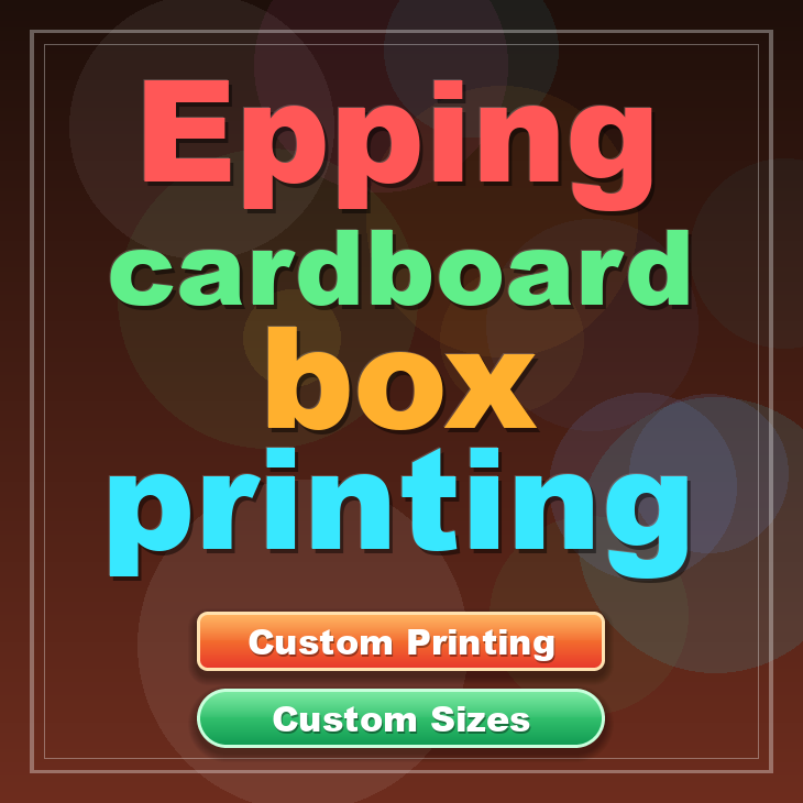 Epping cardboard box printing