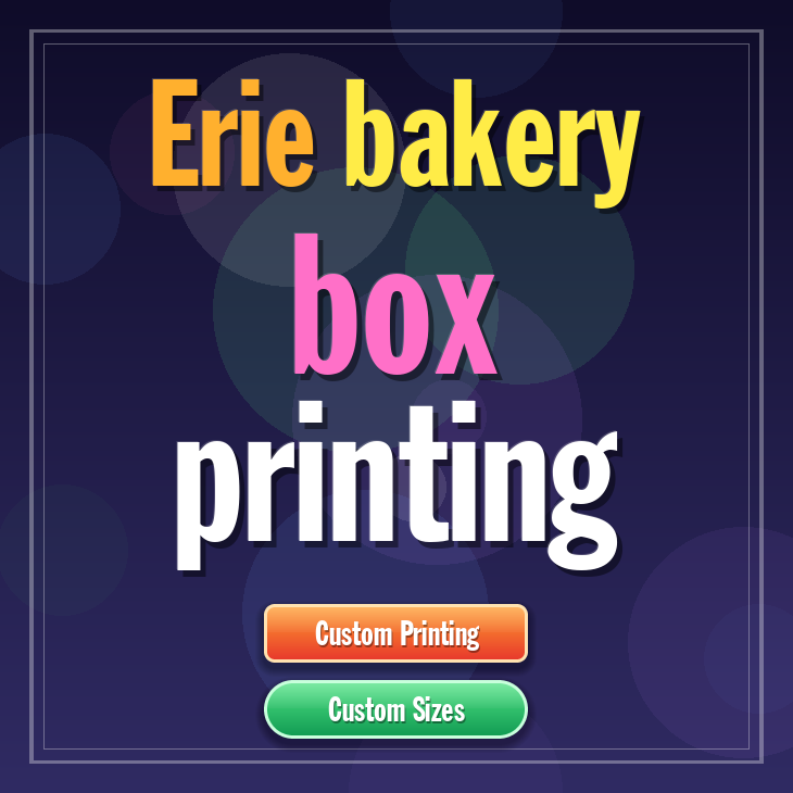 Erie bakery box printing