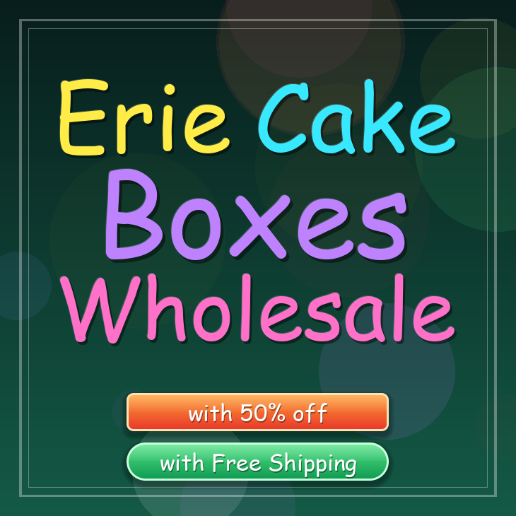 Erie cake boxes