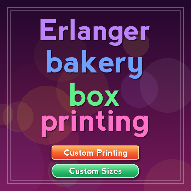 Erlanger bakery box printing