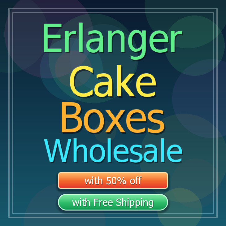 Erlanger cake boxes