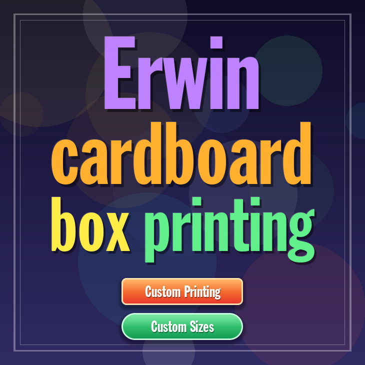 Erwin cardboard box printing