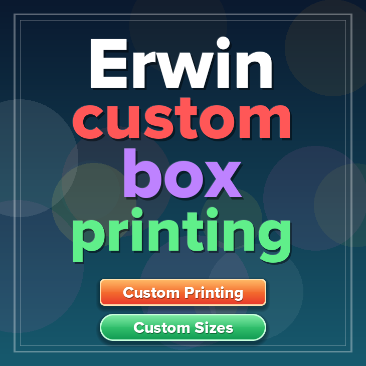 Erwin custom box printing