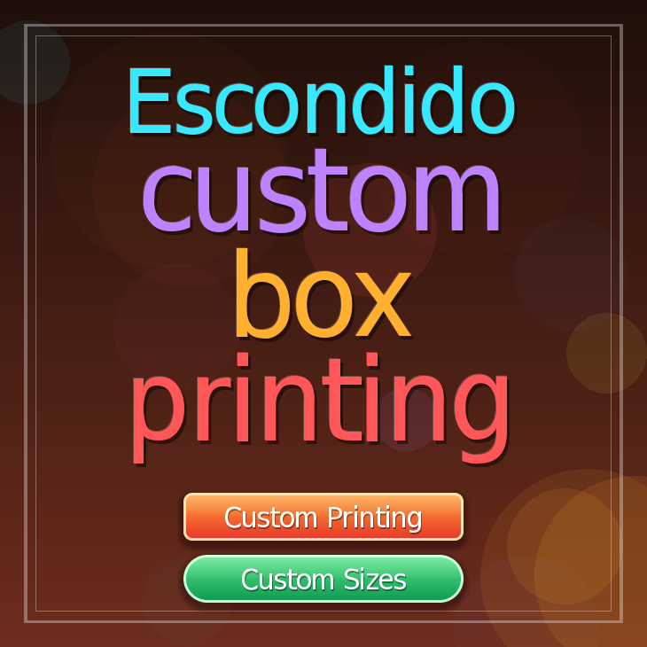 Escondido custom box printing