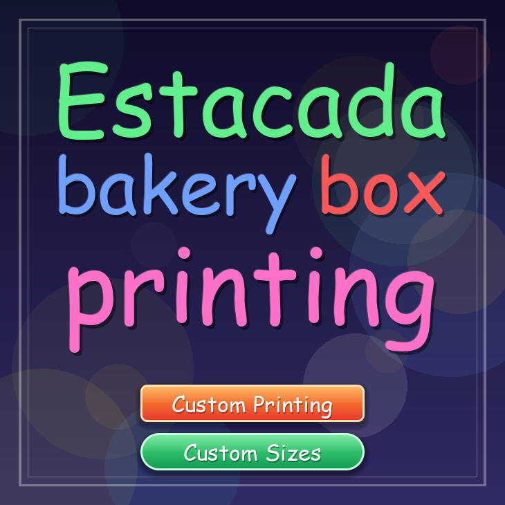 Estacada bakery box printing