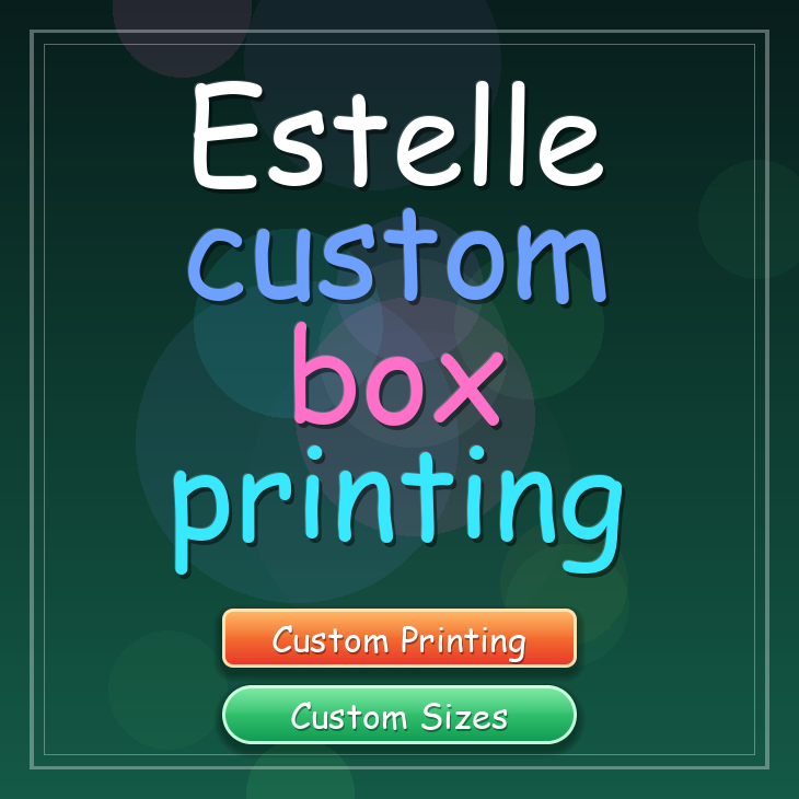 Estelle custom box printing