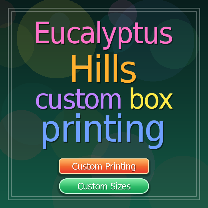 Eucalyptus Hills custom box printing