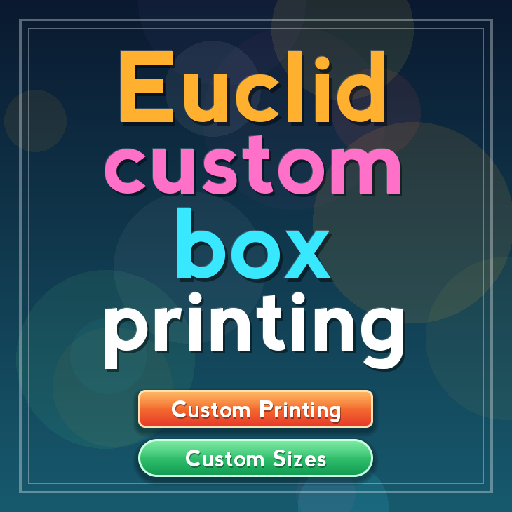 Euclid custom box printing