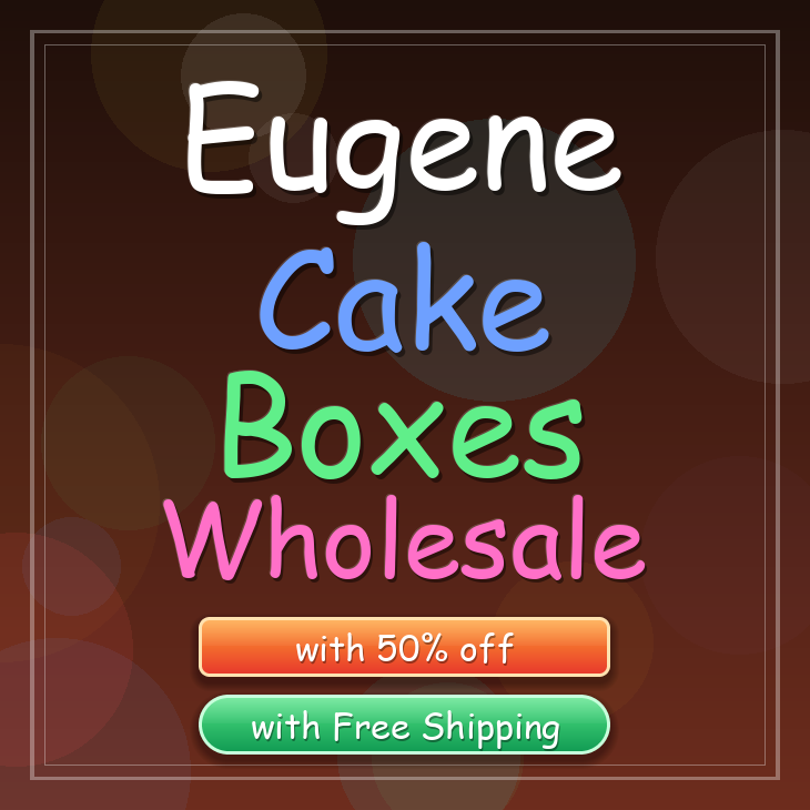 Eugene cake boxes