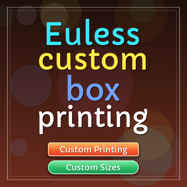 Euless custom box printing