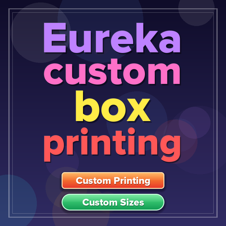 Eureka custom box printing