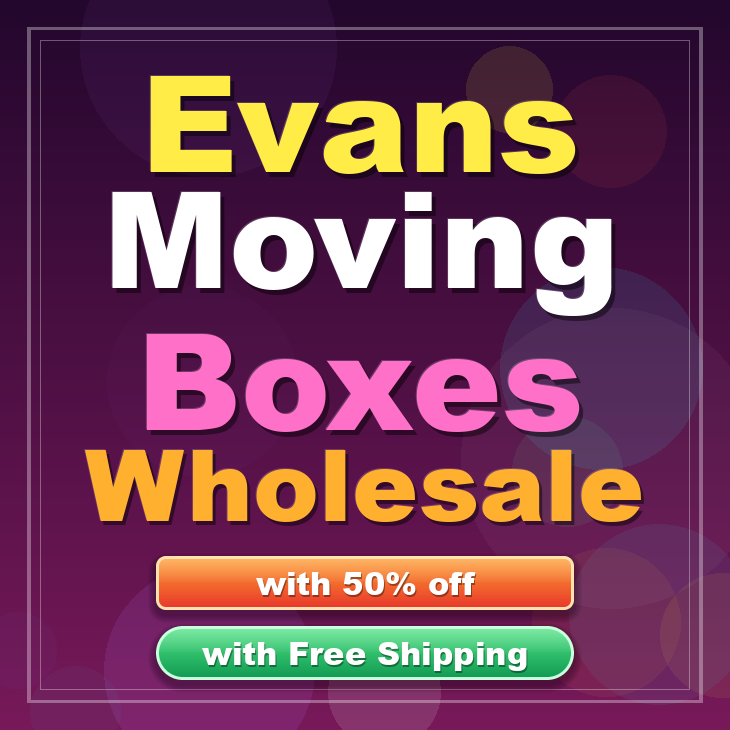 Evans moving boxes