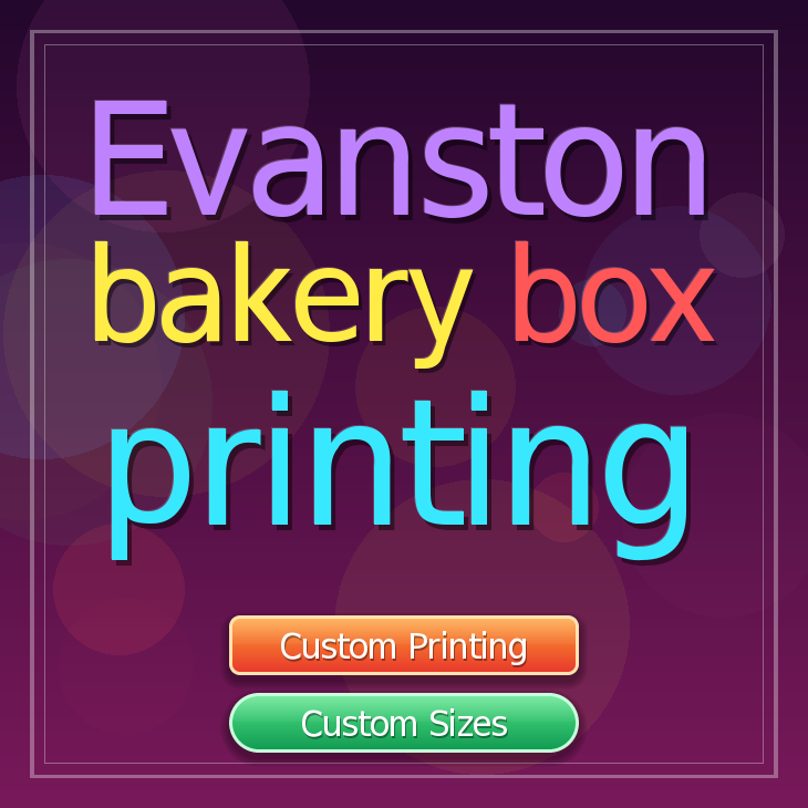 Evanston bakery box printing