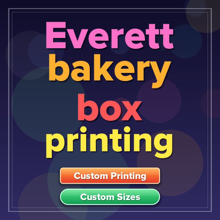 Everett bakery box printing
