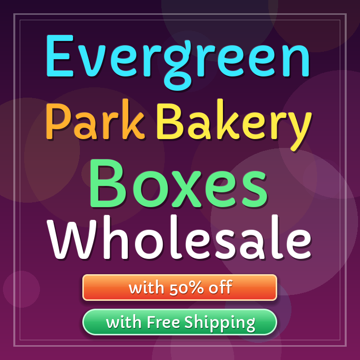 Evergreen Park bakery boxes