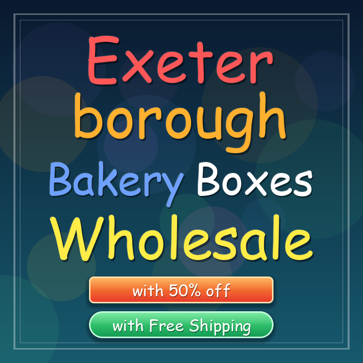 Exeter Borough bakery boxes