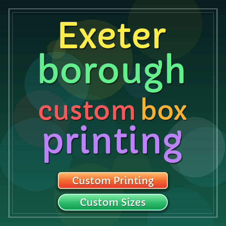 Exeter borough custom box printing