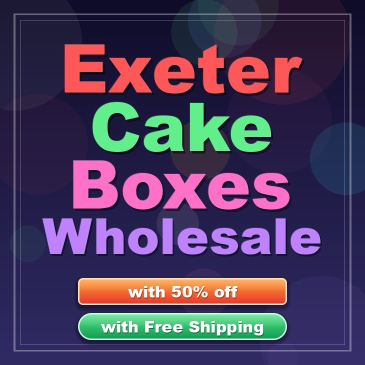 Exeter cake boxes