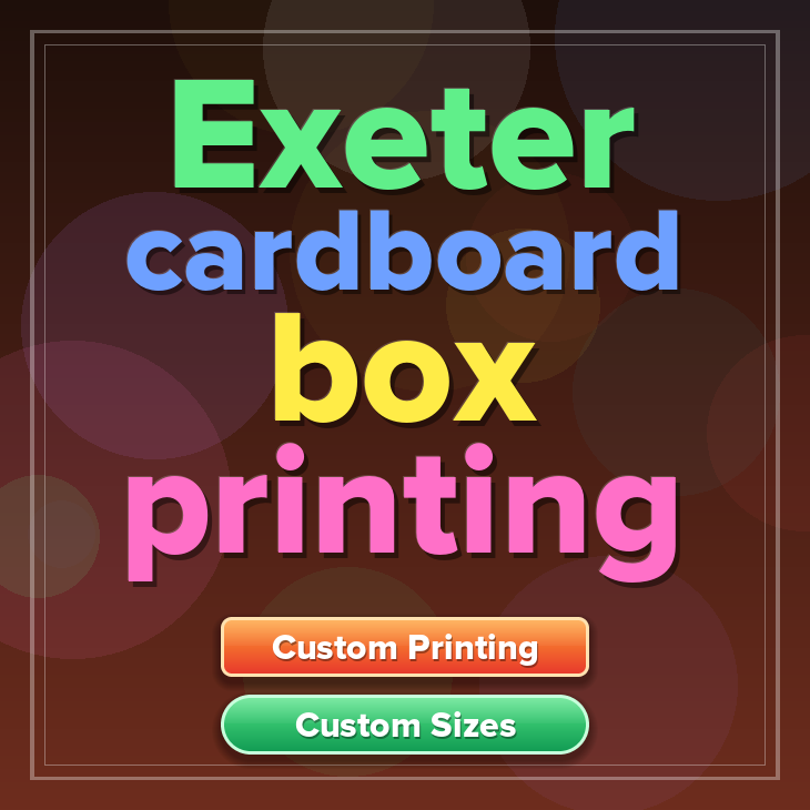 Exeter cardboard box printing