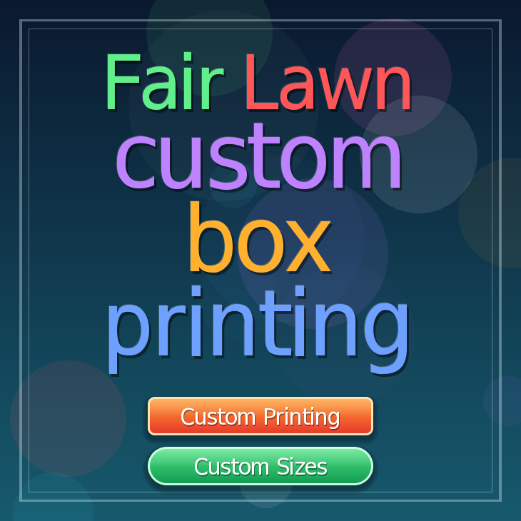 Fair Lawn custom box printing