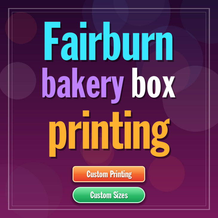 Fairburn bakery box printing