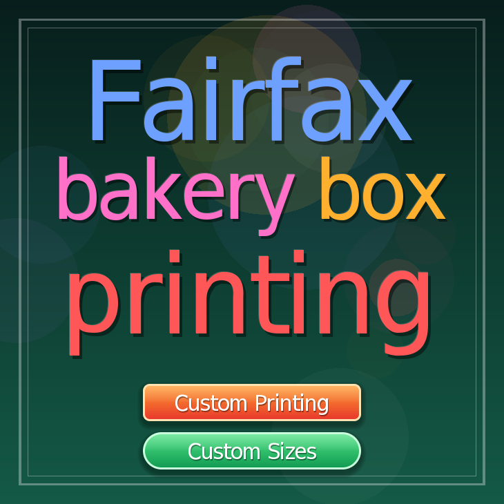 Fairfax bakery box printing
