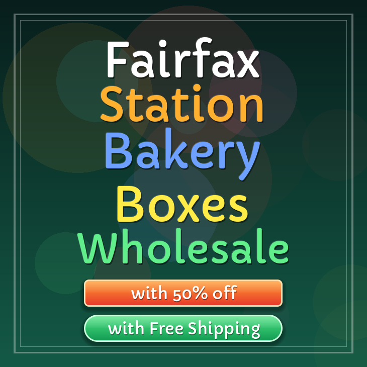 Fairfax Station bakery boxes