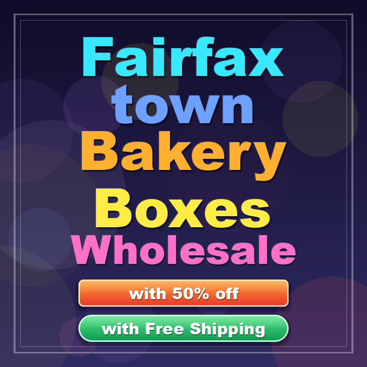 Fairfax Town bakery boxes