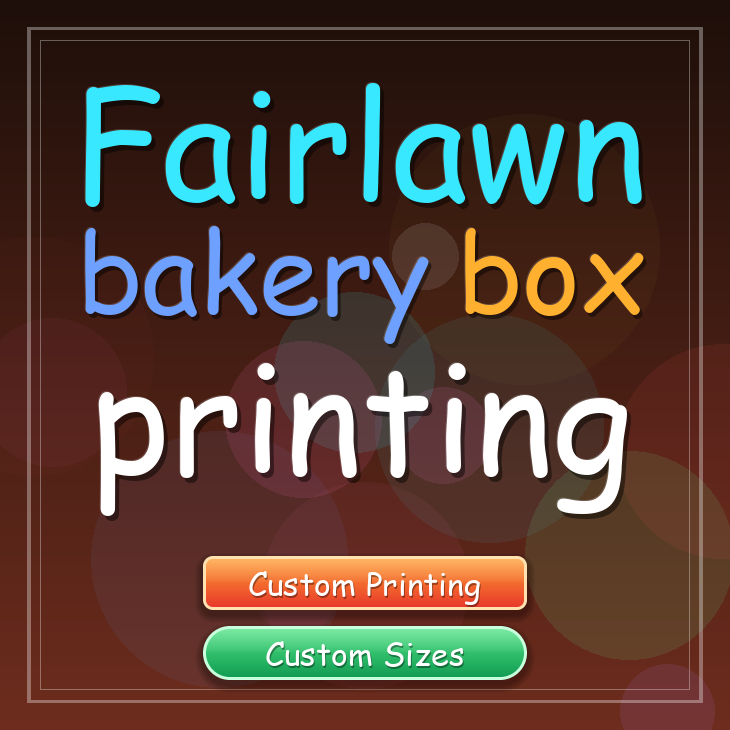 Fairlawn bakery box printing
