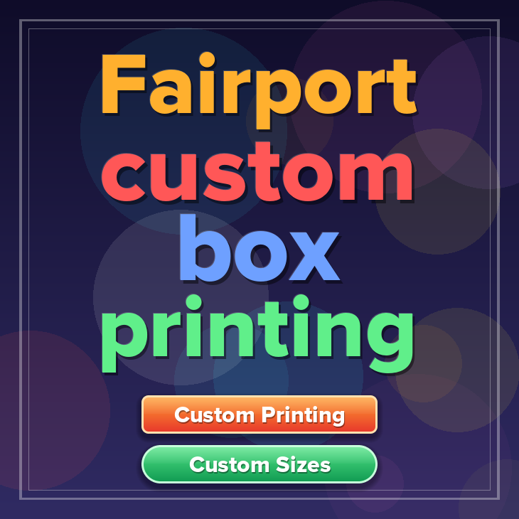 Fairport custom box printing