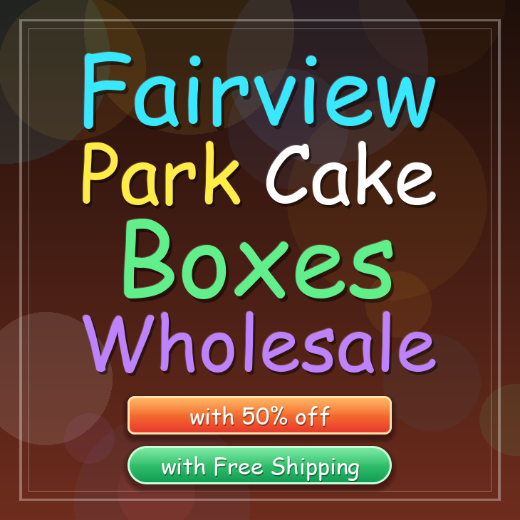 Fairview Park cake boxes