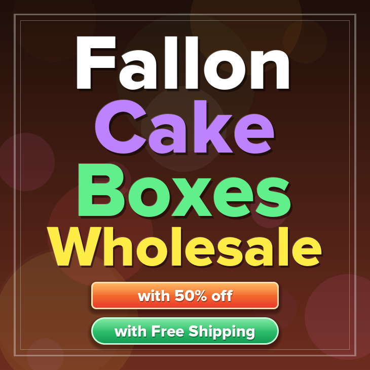Fallon cake boxes