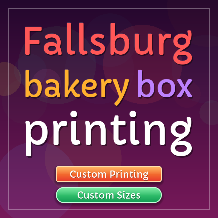 Fallsburg bakery box printing