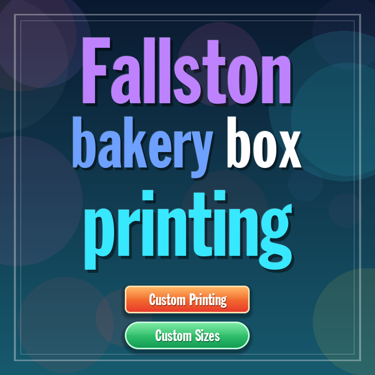 Fallston bakery box printing
