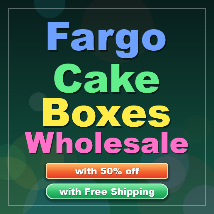 Fargo cake boxes