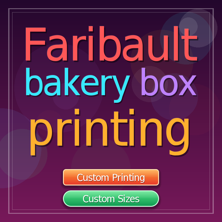 Faribault bakery box printing