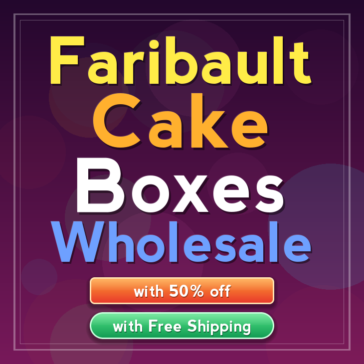 Faribault cake boxes