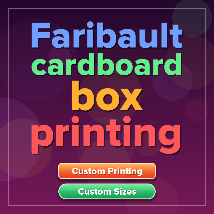 Faribault cardboard box printing