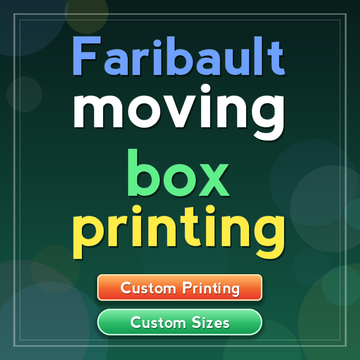 Faribault moving box printing