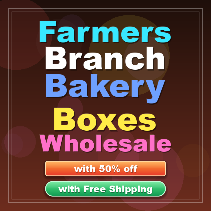 Farmers Branch bakery boxes