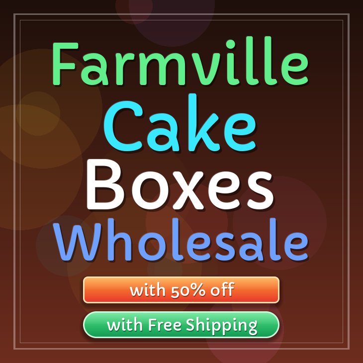 Farmville cake boxes