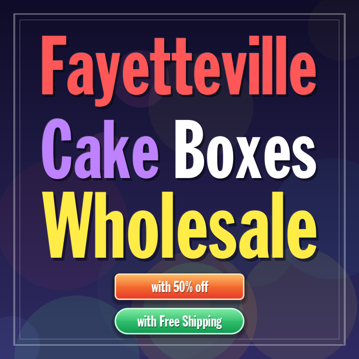 Fayetteville cake boxes
