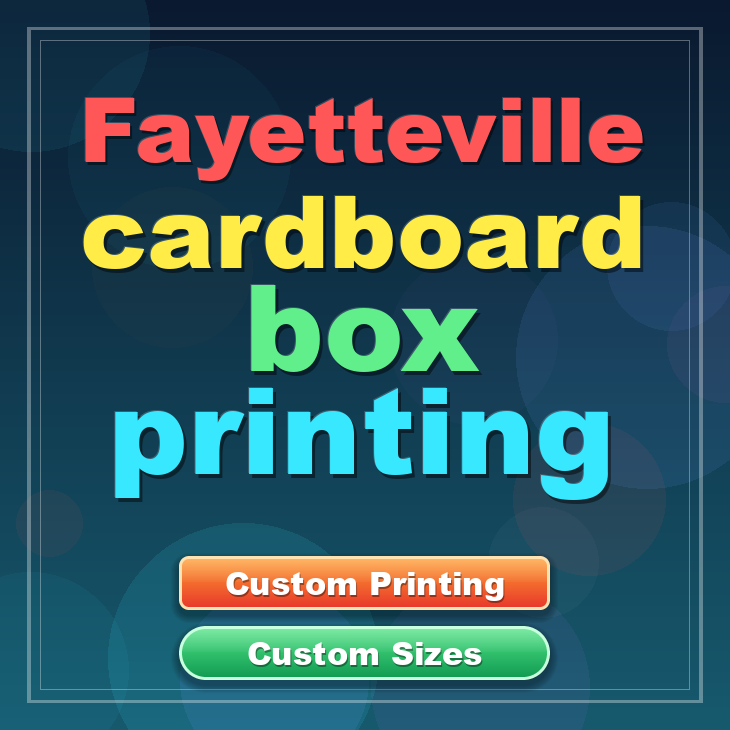 Fayetteville cardboard box printing