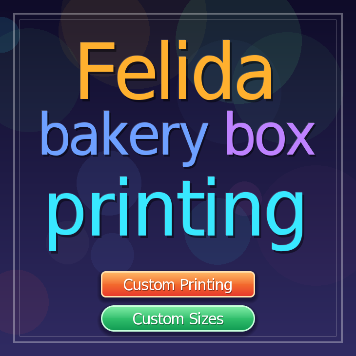 Felida bakery box printing