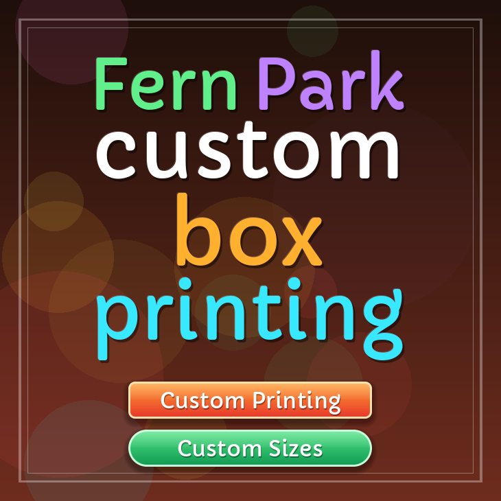 Fern Park custom box printing